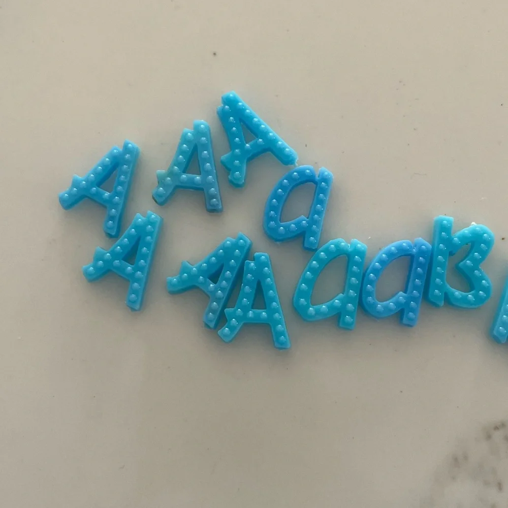 Happy birthday plastic signs and letters/numbers for cakes & cupcakes & signs!